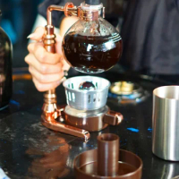 Siphon Coffee Pot Home Brewing Siphon Pot Set Glass Utensils Coffee Maker Sharing Set Syphon Pots Household