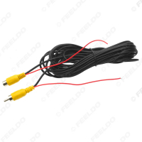 Car 6m Video Cable with Reversing Detection Cable Male to Female Reversing Camera Video Cable Connec