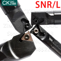 SNR SNL 08 10 12 13 16 20 25 32 40 50 T U K M Q R S 08 11 16 22 27 CNC Thread Turning Tools rod IR ER Inserts Lathe SNR L Holder