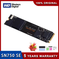 Western Digital WD BLACK SN750 SE 250GB 500GB 1TB solid state drive M.2 2280 NVMe PCIe Gen4 SSD desktop notebook Up to 3600 MB/s