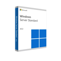 微軟 Windows Server Standard(Svr Std) 2022 64Bit 1pk DSP OEI DVD 16 Core 英文標準隨機版