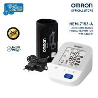 OMRON Blood Pressure Monitor HEM-7156A Tensimeter Digital + Adaptor