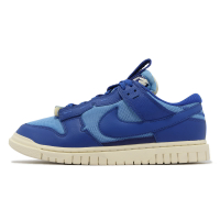 Nike 休閒鞋 Air Dunk Jumbo 男鞋 藍 白 大學藍 緩震 復古 解構 DV0821-400
