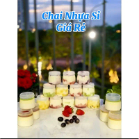 [ Giá sỉ 30-50-100] Hũ Đựng Sữa Chua Nhựa Dày loại 100ml - 120ml 160ml. kèm nắp