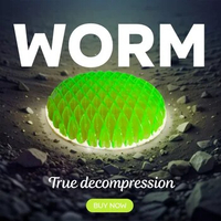 Worm Big Fidget Toy Fidget Worm Unpacking Morphing Worm Six Sided Pressing Stress Relief Squishy Worms Stress Relief Toys