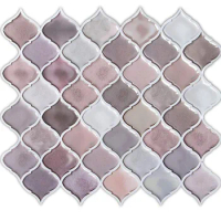 Mordern/Classic 3d diamond-Shape waterproof Wallpaper sticker for Interior decoration, home, shopping room, hotel, restaurant