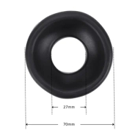 Silicone Replacement Pump 70mm Sleeve Penis Erection Trainer Accessories Penis Erection Enlarger Exerciser Ring Sex Toys For Men