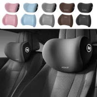 Car Seat Headrest Memory Foam Pillow Waist For Mercedes benz B R G Class GLK GLA C200 E200 C200L S400 Car Accessories
