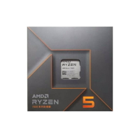 AMD 銳龍7500F 7600 7600X 7700X 7800X 3D 7950X處理器 R5 7500F