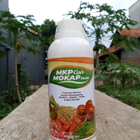 Pupuk MKP cair MOKAP PLUS isi 500 ml mempercepat pertumbuhan bunga buah umbi dan biji