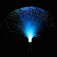 Color Changing LED Optic Fibre Night Lamp Atmosphere Star Sky Light Romantic Fiber Light Party Festival Gift Room Decoration