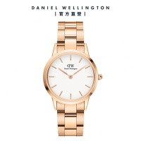 Daniel Wellington DW 手錶 Iconic Link 32mm精鋼錶-特調玫瑰金 DW00100211