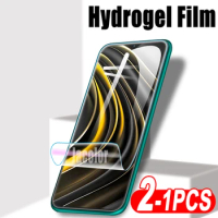 Front 1-2PCS Screen Protector Hydrogel Film For Xiaomi Poco M3 M4 Pro 5G M5s Protective Film For Poco M 3 4Pro M4Pro 3Pro 5s 5 G