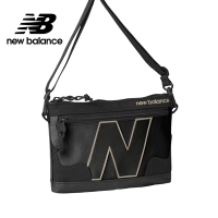 [New Balance]品牌多層腰包/側背包_中性_黑色_LAB21015BKK