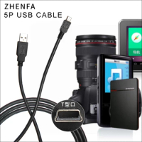 Zhenfa USB PC Data SYNC Cable Cord for CANON Camera IFC-300PCU EOS 10D EOS M EOS 80D EOS 5D Mark II Mark III Rebel T1i T2i T4i