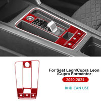 HHT6 แผ่นสติกเกอร์คาร์บอนไฟเบอร์นุ่มจริงสำหรับ Seat Leon MK4 Cupra Leon Cupra Formentor 2020 2021 20