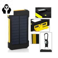 Brand new portable solar fast charging waterproof with SOS flashlight poverbank for Xiaomi Welcome t