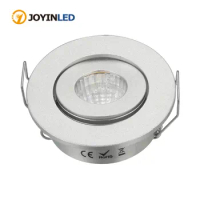 CE ROSH Round Small Mini Recessed Ceiling 3W Led COB Downlights For Cabinet Lights