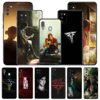 The Last of Us Ellie Silicone Black Phone Cases for Samsung Galaxy A54 5G A04 A03 A34 A01 A02 A50 A70 A40 A30 A20 S A10 E Cover