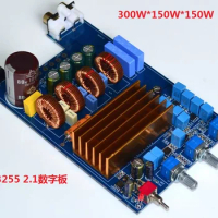 Tpa3255 High Power Class D Fever Hifi Digital 2.1 Power Amplifier Board 300W + 150W + 150W