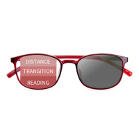 Photochromic Progressive Multifocus Reading Glasses for Women, Multifocal Readers Sunglasses,Lightweight Magnifying glasses