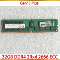 1PCS Server Memory For HPE Microserver Gen10 Plus RAM 32G 32GB DDR4 2Rx4 2666 ECC