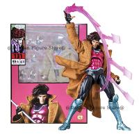 CT ของเล่น X-Men Gambit Action Figure 17 ซม.เคลื่อนย้ายได้ PVC คอลเลกชัน COMIC Ver.Mafex 131 X Men R