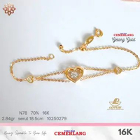 GELANG EMAS 70 16K 18.5CM 2.84 10250279
