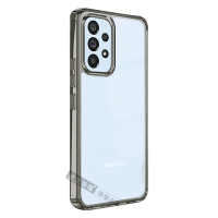 CITY晶鑽彩盾 三星 Samsung Galaxy A53 5G 抗發黃透明殼 氣囊軍規防摔殻 手機殼(石墨灰)