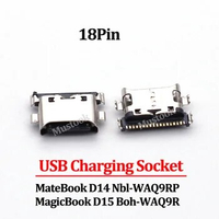 Type-C For Huawei Honor MateBook D14 Nbl-WAQ9RP / Boh-WAQ9R MagicBook 15 D15 USB Charging Port Dock Plug Connector Socket
