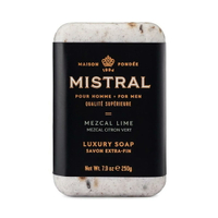 【紳士用品專賣】美國 Mistral - 龍舌蘭萊姆 去角質沐浴皂（Mezcal Lime）