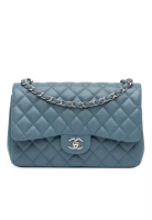 Chanel 二手香奈兒 Jumbo 經典羊皮雙蓋包