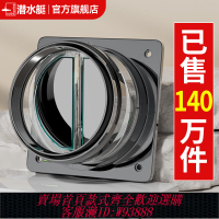 {可刷卡 打統編}潛水艇抽油煙機止逆閥廚房專用煙道排煙管耐高溫止回閥防火防煙寶