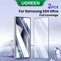 สำหรับ Samsung Galaxy S24/S24 Plus/S24 Ultra ฟิล์มกระจกกันรอยขีดข่วน ความแข็ง 9H ปกปิดเต็มจอ แบบใส (