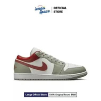 Sepatu Sneakers Pria Air Jordan 1 Low - Sail (553558-133) Original 45