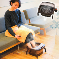 日本代購 空運 THANKO TK-FOT21BR 折疊式 泡腳機 足浴機 足湯 速暖 控溫 定時 手提 方便收納