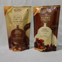 Coklat Kurma Almond 85 gram - Dates Dipping Chocolate Original & Kurma Coklat Almond - Snack Makanan