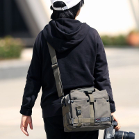 相機背包 相機包 吉尼佛攝影單肩數碼相機包 適合佳能200 5d索尼康微單斜挎51170