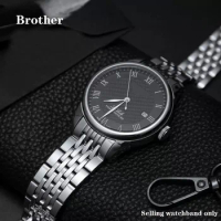 Solid Stainless Watch Band For Tissot Le Locle T006 Steel Bracelet 1853 Strap Curved End Men 19mm Business Wrist T41 watch chain
