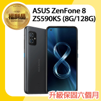 【ASUS 華碩】拆封福利品 Zenfone 8 5G 5.9吋智慧型手機(8G/128G/ZS590KS/原廠盒裝)