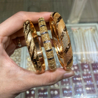 Gelang Tangan dubai perhiasan wanita lapis emas