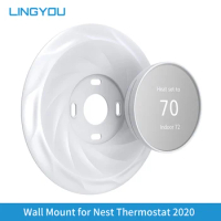 LINGYOU Wall Plate Cover Compatible with Google Nest Thermostat 2020 Accessories Easy Installation -Nest Thermostat Trim Kit