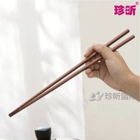 【珍昕】撈麵油炸筷 (約42cm)/公筷/鐵木筷/防燙筷/加長筷