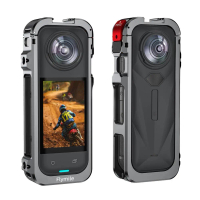 Sangkar Bingkai, Sarung Pelindung Aluminium, Untuk Insta360 X5, Dengan Penutup Lensa Silikon, E6L1, 