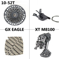 SRAM GX EAGLE 1x12 Speed MTB Bicycle Groupset 10-52T 11-50T DEORE XT M8100 Trigger Shifter Lever Rear Derailleur SGS Bike Kit