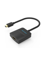 สายเคเบิ้ล Mini DP To HDMI Converter สีดำ