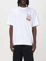 Mens Oversized Graphic Tee Shirt in White