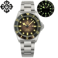 IX&amp;DAO IPOSE Titanium Watch PT5000 Automatic Mechanical Movement Sapphire Luminous watches 20Bar Waterproof Men Wristwatch