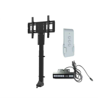 TV lift TV stand TV mount 110-240V AC input 32-57 inch/42-70 inch with remote and controller and mounting bracket parts