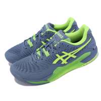 Asics 網球鞋 GEL-Resolution 9 2E 男鞋 藍綠色 寬楦 穩定 澳網 紅土 亞瑟士 1041A376400